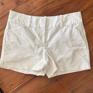 Ann Taylor White Shorts